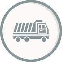 Dump Truck Vector Icon