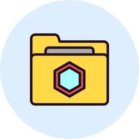 Nft Folder Vector Icon