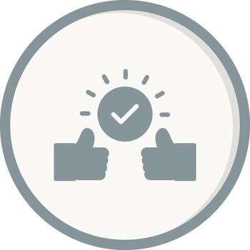 compromiso vector icono