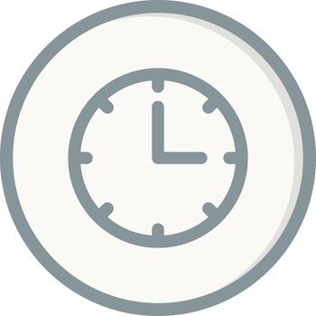 icono de vector de reloj