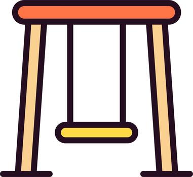 icono de vector de oscilación