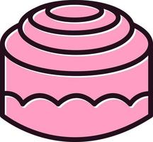 Cinnamon Roll Vector Icon