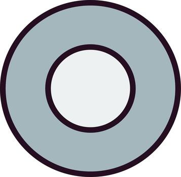 Dot Vector Icon