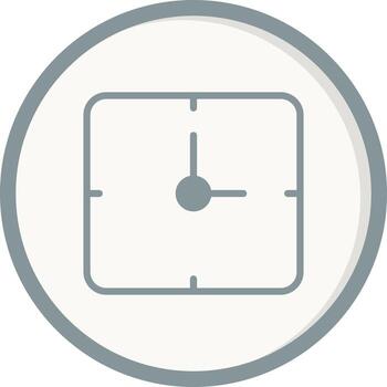 icono de vector de reloj