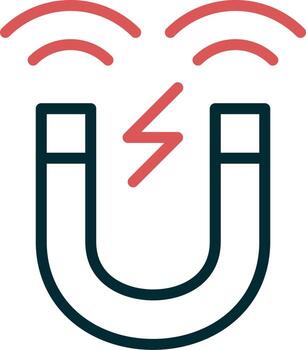 icono de vector de imán