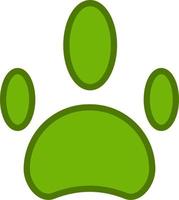 Paw Vector Icon