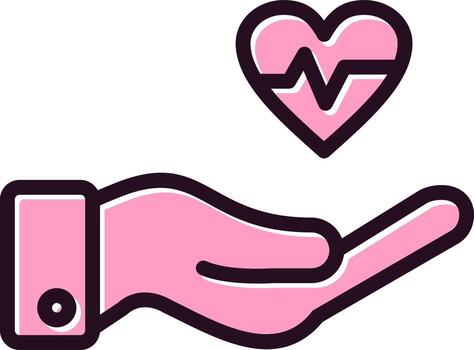 icono de vector de apoyo