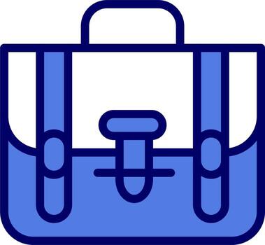 icono de vector de maletín