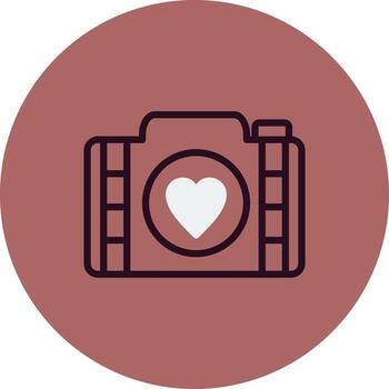 icono de vector de camara