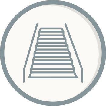 Escalator Vector Icon