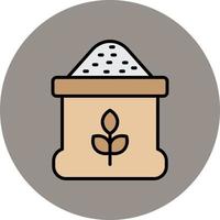 Wheat Flour Vector Icon