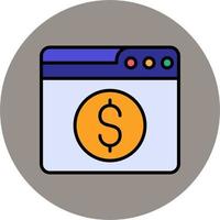 Web Online Payment Vector Icon