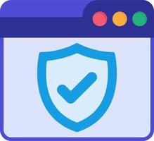 Web Security Vector Icon