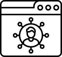 Networking Vector Icon