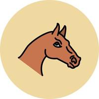 icono de vector de caballo