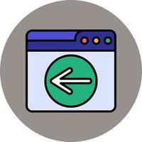 Web Return Vector Icon