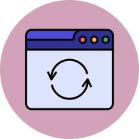 Web Refresh Vector Icon