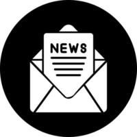 Newsletter Vector Icon