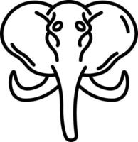 Elephant Vector Icon