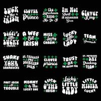 St. Patrick's Day SVG,T SHIRT DESIGN BUNDLE vector