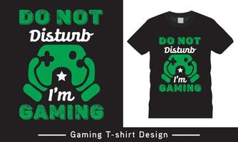 Game Lover T Shirt Design Free Vector