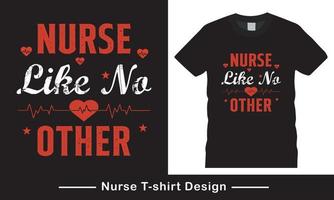 nurse t shirt vector