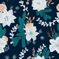 Christmas seamless pattern. vector