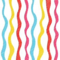 Vector ikat pattern illustrator abstract unbalance line patterns cute horizontal red pink yellow blue pastel color different size layout for wallpaper party birthday ribbon wavy colorful.