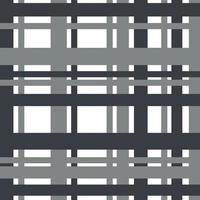 Seamless vector pattern stripe scott background. Cross stripe patterns cute vertical gray white black color tone stripes different size symmetric layout black and white scott wallpaper.