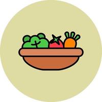 icono de vector de verduras