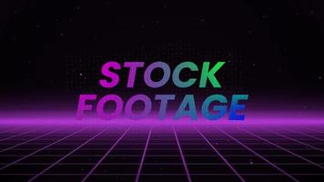 Stock Footage Text Animation Background V1.1 video