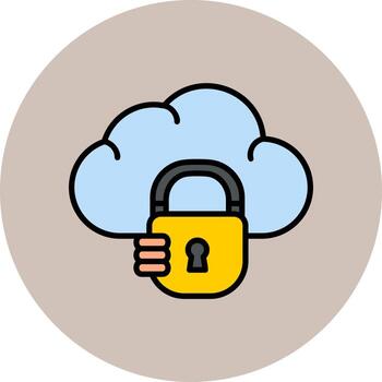 Cloud Computing Vector Icon