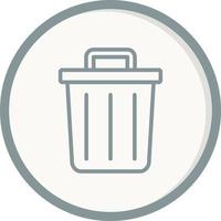 Trash Bin Vector Icon