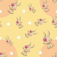 Bunny pattern background seamless vector