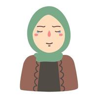woman being really sad vector