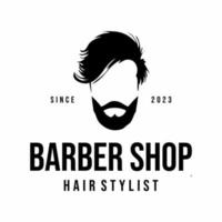 barbershop logo vector