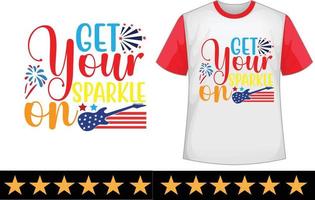 4th of July svg t shirt design vector