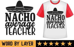 Teacher svg t shirt design vector