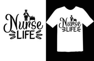 Nurse svg t shirt design vector
