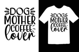 diseño de camiseta de perro svg vector