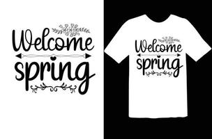 Spring svg t shirt design vector