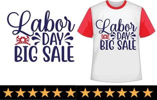 Labor day svg t shirt design vector