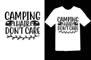 Camping svg t shirt design vector