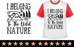 Adventure svg t shirt design vector