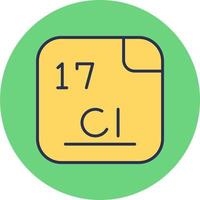 Chlorine Vector Icon