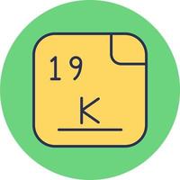 Potassium Vector Icon