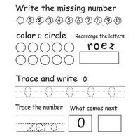 Trace the number vector