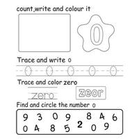 Trace the number vector