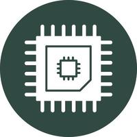 CPU Vector Icon