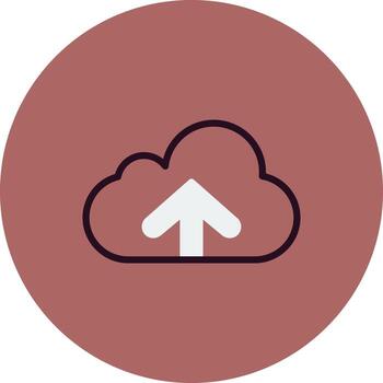 Cloud Computing Vector Icon